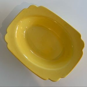 Riviera HLC Oval Nappy Yellow 9” MINT!